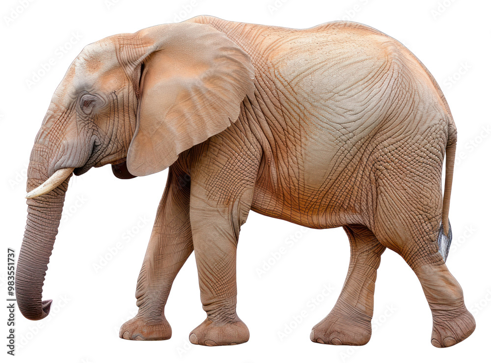 Obraz premium PNG Elephant wildlife animal mammal.