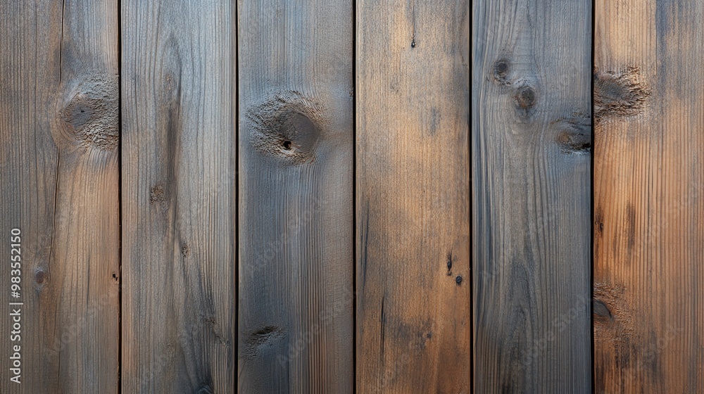 Close-up of wooden planks featuring rich textures and tones, perfect for backgrounds, design projects, and rustic themes.