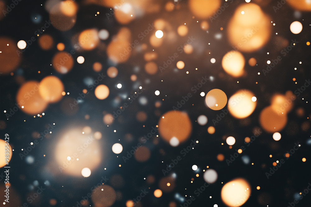 Obraz premium Magic particles glow effect