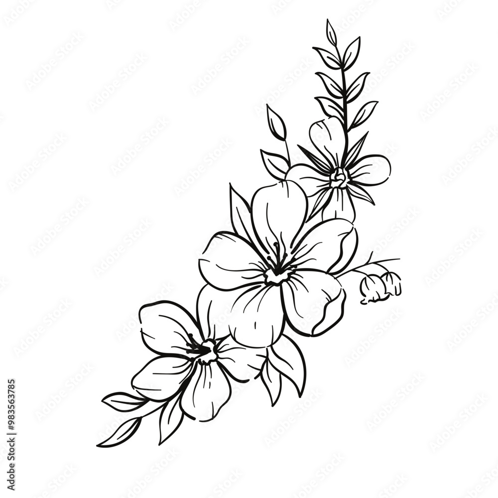 white flower