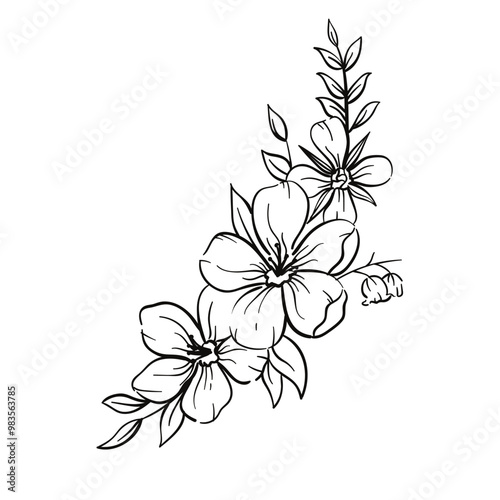 white flower