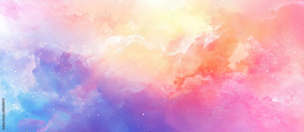 Vibrant abstract background featuring a colorful gradient design Playful pastel hues create a textured surreal watercolor illustration with dynamic noise effects Vibrant abstract background featuring a colorful gradient design Playful pastel hues create a textured surreal watercolor illustration with dynamic noise effects
