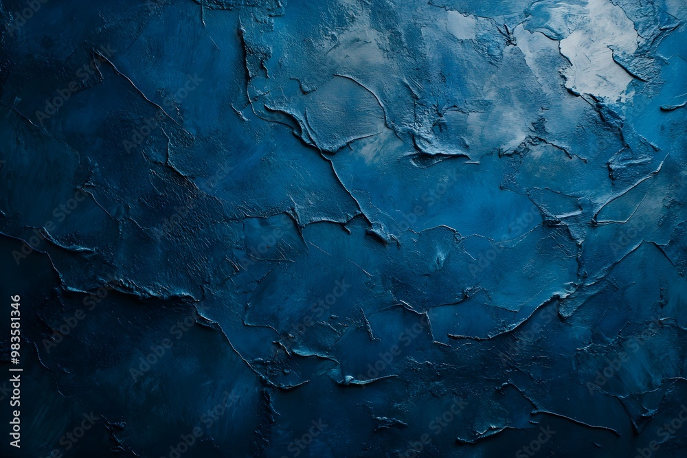 Blue Textured Wall Blue Textured Wall