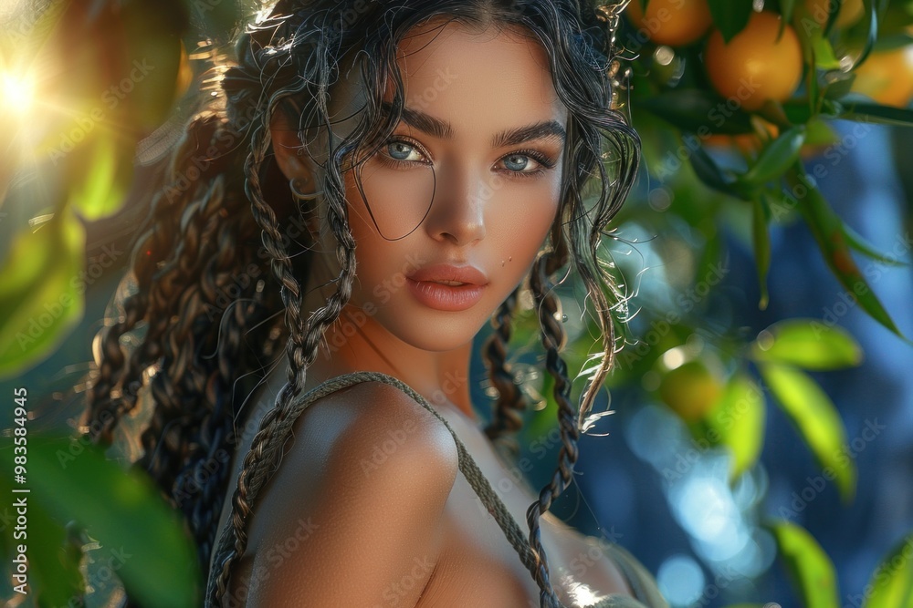 Artemis - greek mythology, eternally young goddess of hunting, female