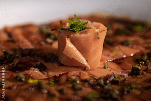 Salmon Carpaccio