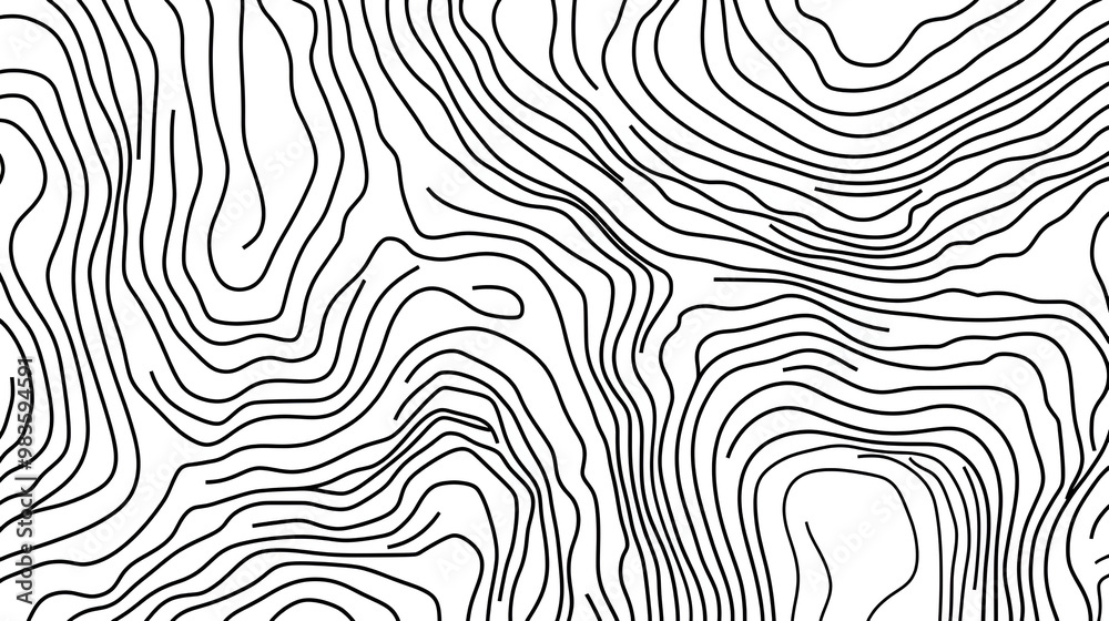 Vector topo map seamless wave topography - 1000 F 983594591 9e59mdnoQ6fLBgaVHPMsCUiyBqhmroJy 