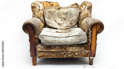 A Worn Out Armchair