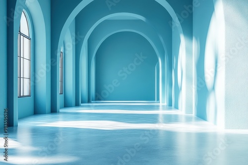 Azure Arches: Sun-Kissed Serenity