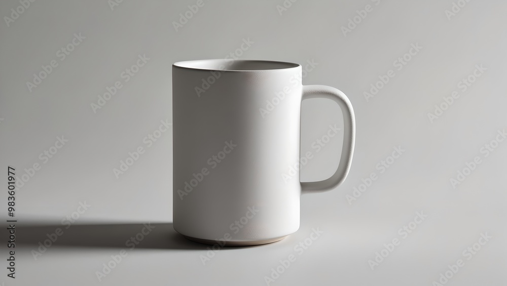 Fototapeta premium Simplicity in White The Classic Mug