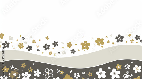 cherry blossoms, japanese painting, beautiful, japan, japanese design, japanese art, moon, fantastic, modern, mt. fuji, japanese pattern, traditional, typical, sumi-e, ink painting, gentle, calm, dign