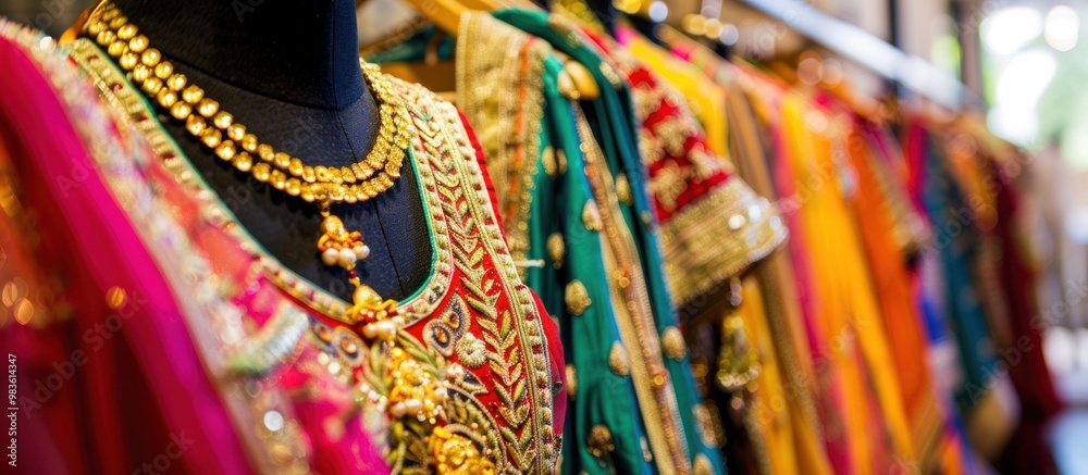 Obraz premium Women wear traditional Indian clothing