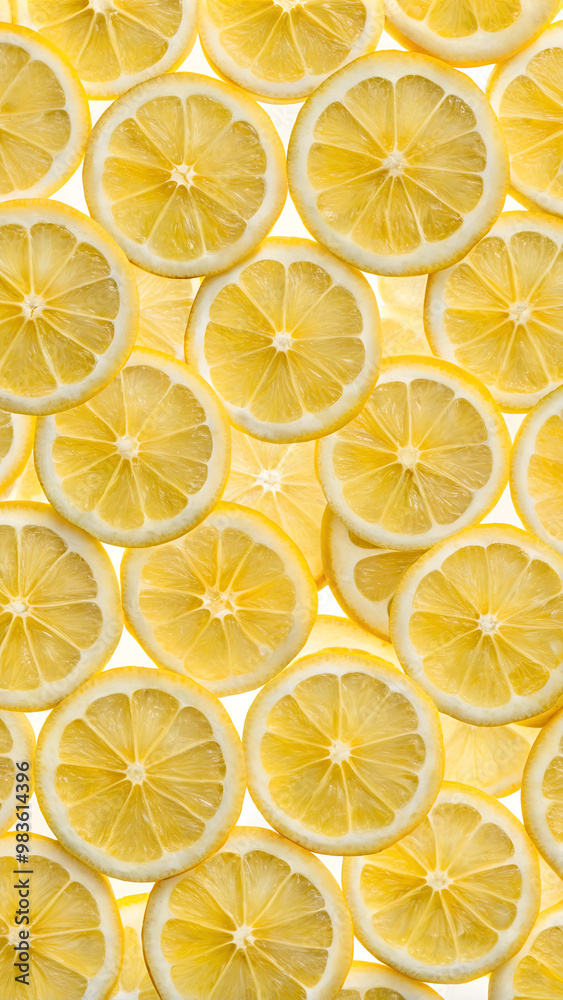 lemon slices background lemon slices background