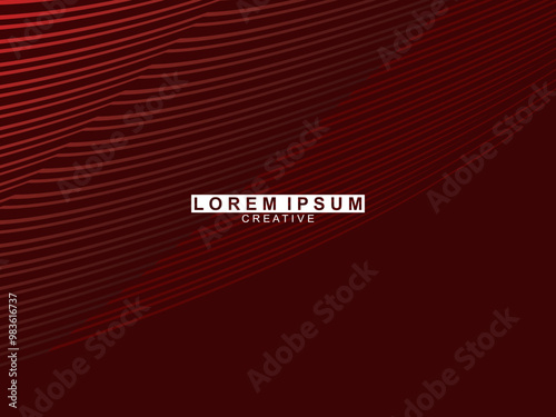 Premium background design with diagonal gradient red lines pattern. Vector horizontal template for digital luxury business banner, contemporary formal invitation, luxury voucher, prestigious gift cert