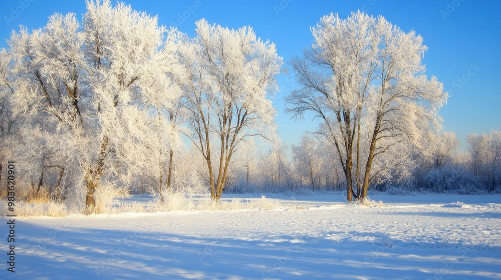 Close up of Cold winter scenery in snowy forest. Fir trees background. Ai generated image Close up of Cold winter scenery in snowy forest. Fir trees background. Ai generated image
