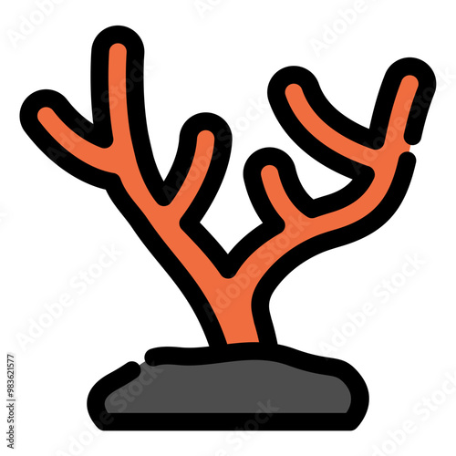 coral reef icon 