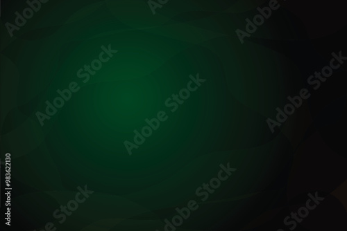 Gradient Dark Green Background 