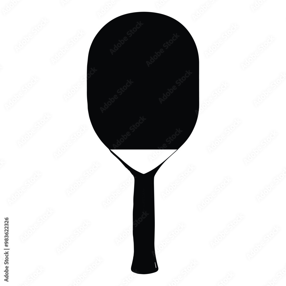 table tennis bat silhouette vector table tennis bat silhouette vector