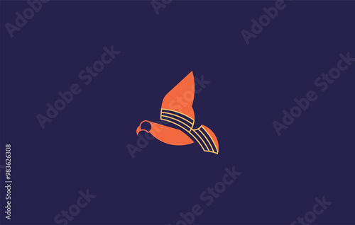 Dove Bird Icon Vector Logo Design