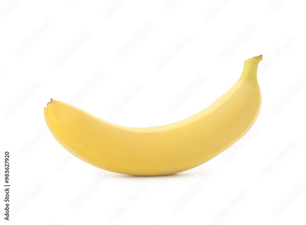 Delicious ripe banana fruit isolated on white Delicious ripe banana fruit isolated on white
