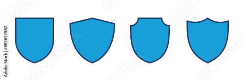 Free Download Shield icon vector. Protection icon vector. Security vector icon - GFXLoad