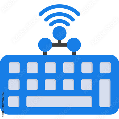 Wireless Keyboard Icon