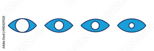 Eye icon vector. Eye vector icon. Look and Vision icon. Free Download Eye icon vector. Eye vector icon. Look and Vision icon. - GFXLoad