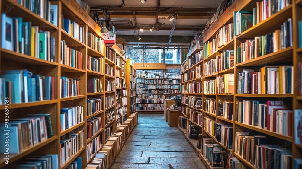 本屋さんの本棚 本屋さんの本棚
