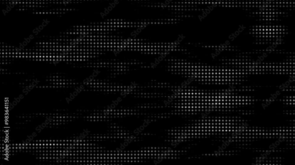 abstract animated halftone dotted retro technology background, random dots, and grids, 3d render loop animation backdrop abstract animated halftone dotted retro technology background, random dots, and grids, 3d render loop animation backdrop