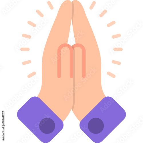 Praying Icon