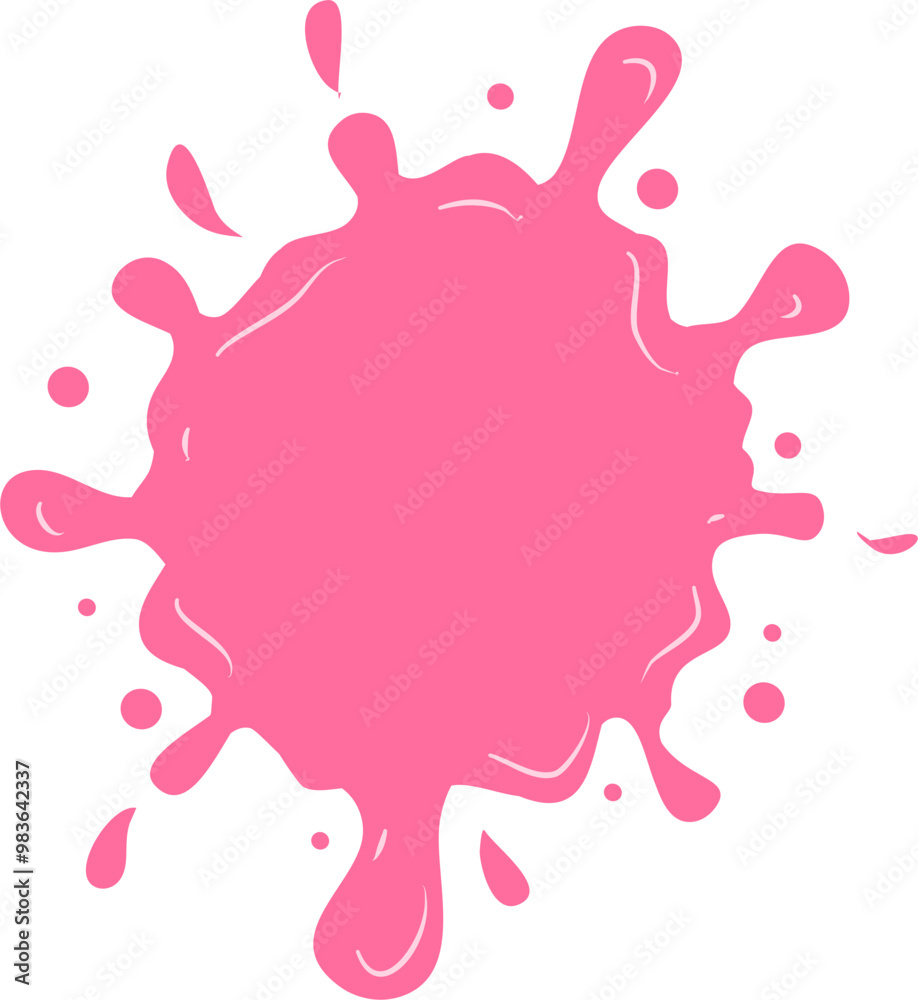 Paint splash Illustration 