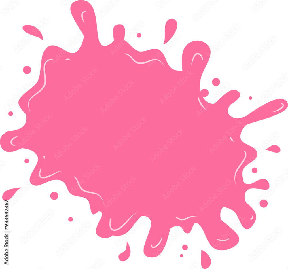 Fototapeta premium Paint splash Illustration 