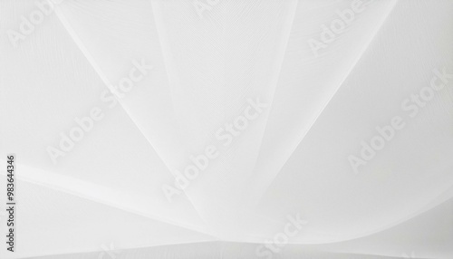 Light distribution through sheer fabric