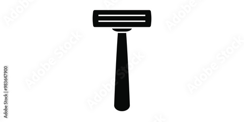 Shaving razor icon isolated vector sign symbol.