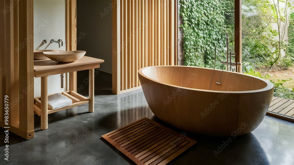 Fototapeta premium interior of a bathroom