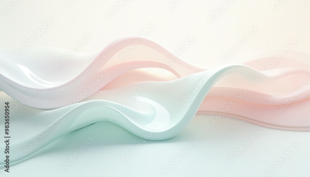Elegant Curves of Peaceful Tones Elegant Curves of Peaceful Tones