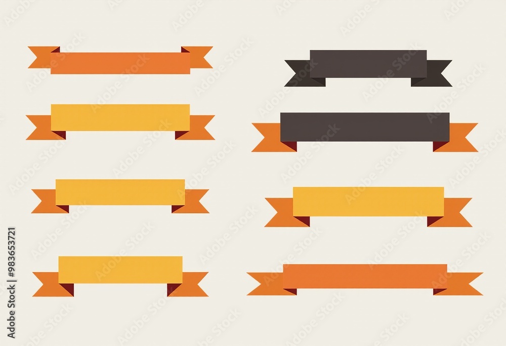 Ribbon Design Elements: A Flat Design Toolkit for Creatives Ribbon Design Elements: A Flat Design Toolkit for Creatives