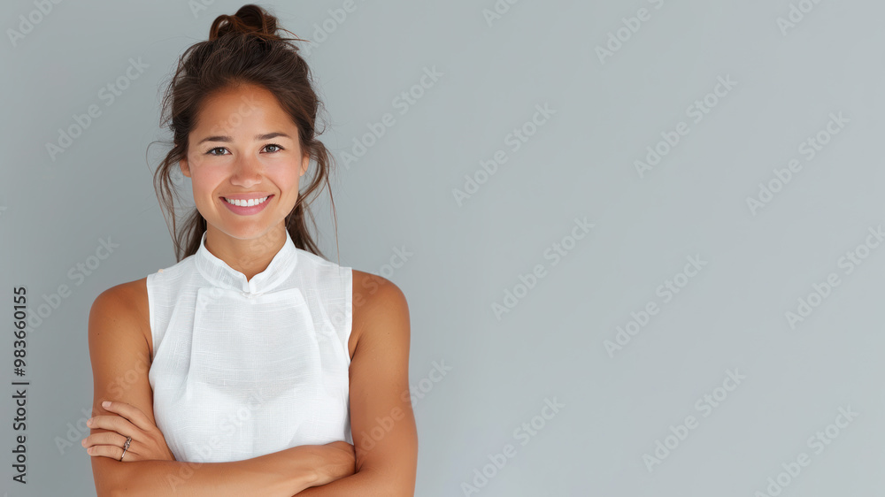 French female smile in traditional culture dress cheongsam, ethnicity French female smile in traditional culture dress cheongsam, ethnicity