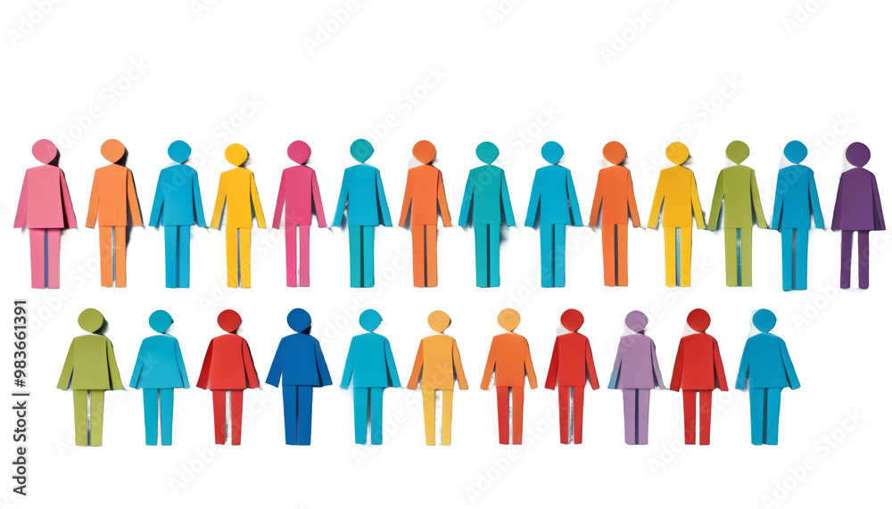 people paper standing colorful row group inclusion employee crowd insurance security men at work man workplace inclusive tolerance integration cooperation discrimination african american diversity people paper standing colorful row group inclusion employee crowd insurance security men at work man workplace inclusive tolerance integration cooperation discrimination african american diversity