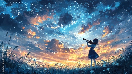 Enchanted Evening with Music and Stars