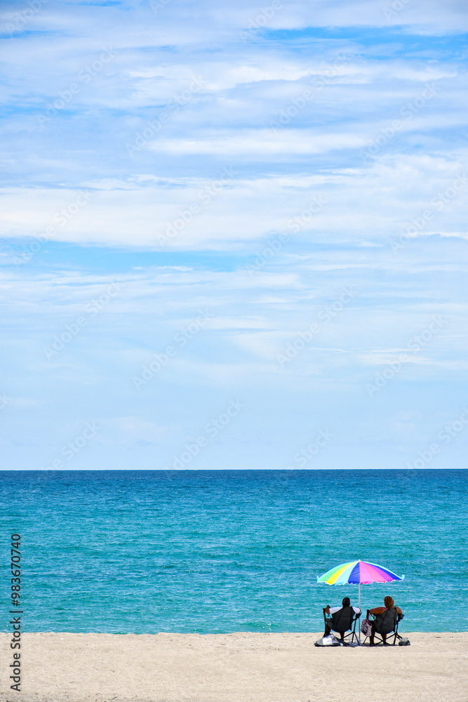 Enjoying a gorgeous day at Juno Beach in Palm Beach County, Florida. Enjoying a gorgeous day at Juno Beach in Palm Beach County, Florida.