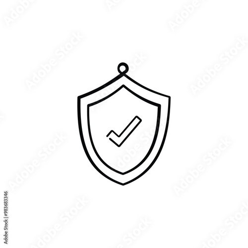 Integrity Line Style Icon Design