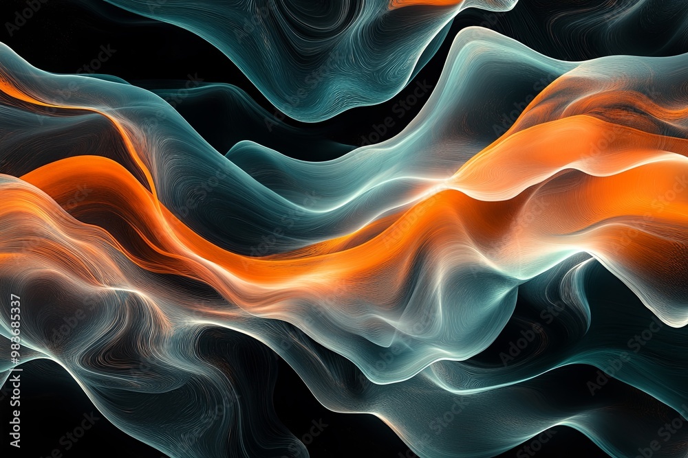 Obraz premium Black Friday with an abstract background