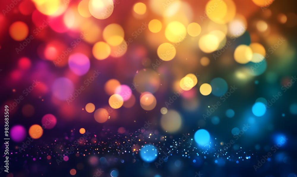 Christmas and New Year-themed graphic background