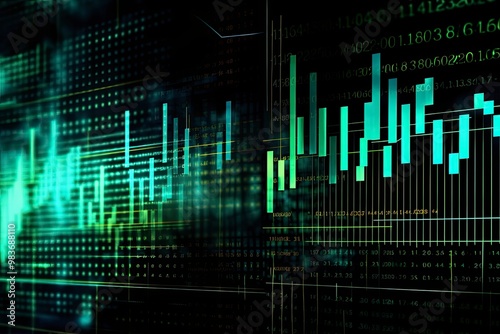 Abstract Finance Wallpaper Background


