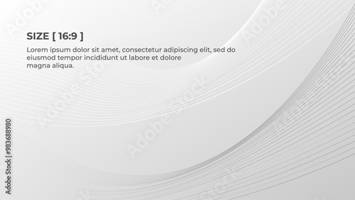 white background with wavy lines