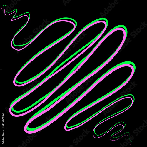 Abstract seamless pattern waves .Horizontal curvy lines.concept for background, fabric, wallpaper, design for your business.