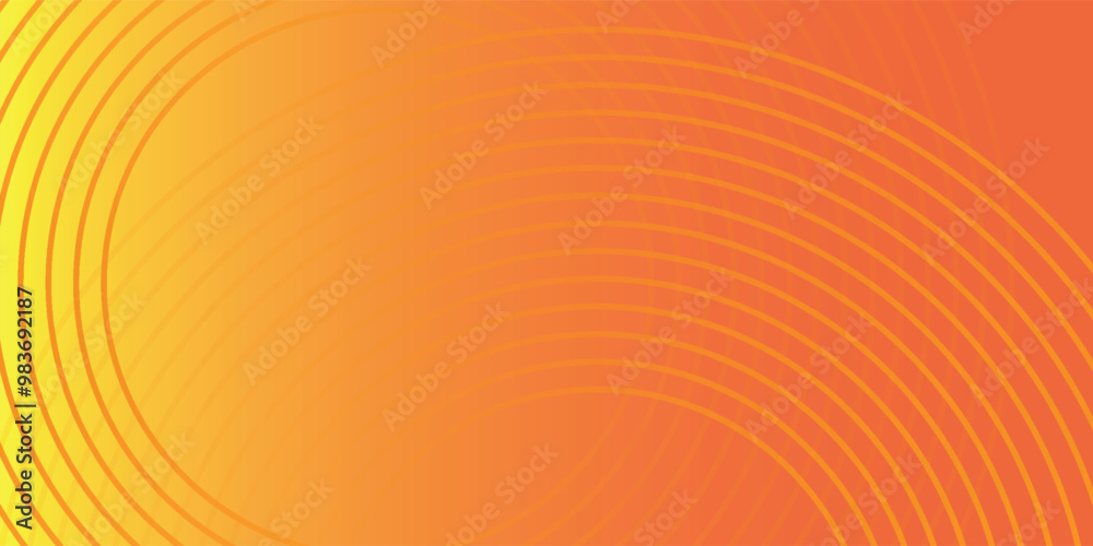 Abstract orange background with diagonal lines. Dynamic shapes composition eps 10, modern lines.
