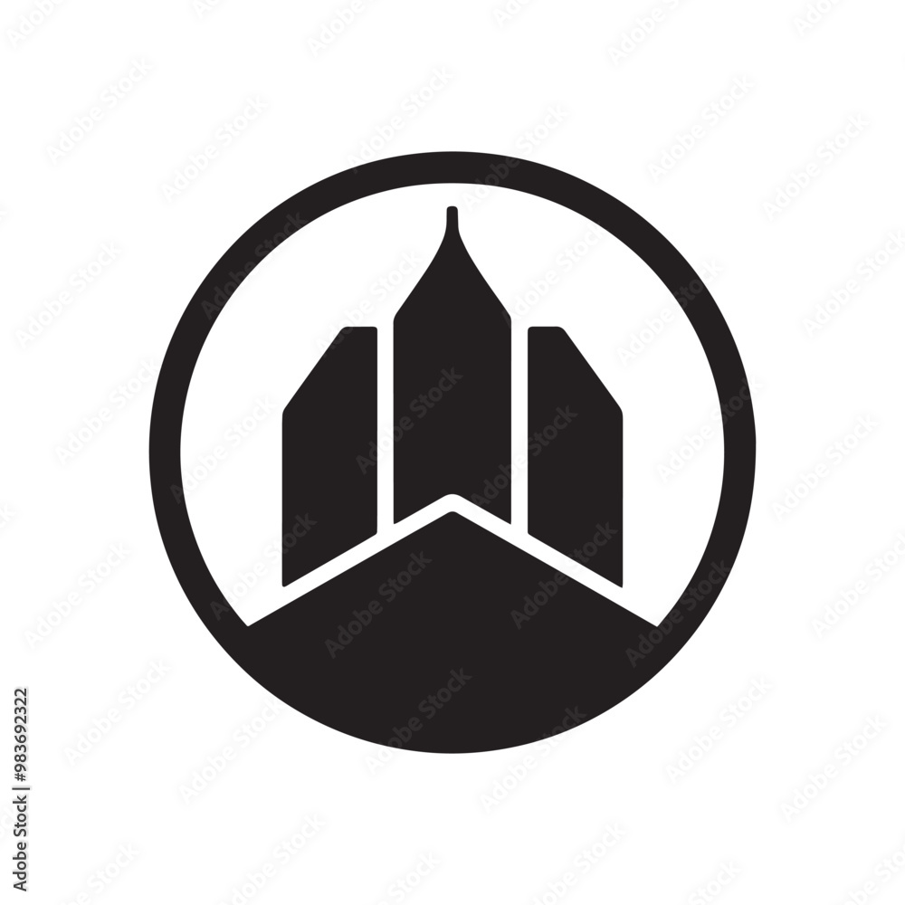City Buildings Logo and architecture free vector icon City Buildings Logo and architecture free vector icon