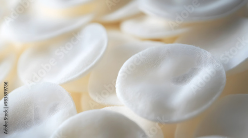 high-quality cotton pads with an ultra-soft texture, perfect for gentle cleansing and makeup