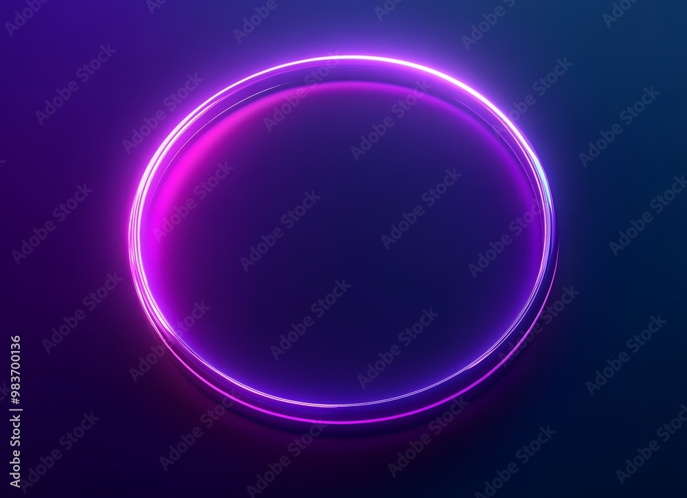 Abstract background with glowing circles ring. Abstract background with glowing circles ring.